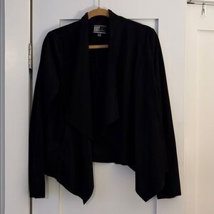 Kut from the Kloth Black Draped Cardigan